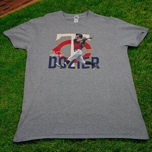 Brian Dozier Minnesota Twins MLB Baseball Gray‎ Shirt